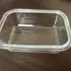 Una generación de tazón de conservación de alimentos frescos al por mayor, calentamiento en microondas, vidrio de borosilicato alto, sellado de silicona, fiambrera para conservar la frescura de frutas