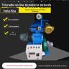 Triturador Extrusora de Material de Borda Fina de PE Pequena Máquina de Reciclagem Online Triturador Industrial Triturador de Material de Borda de Folha de PP