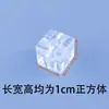 Porca Sextavada M4 Parafuso Porca Quadrada Caixa de Modelo Cantoneira de Canto Conector Fixo em L