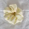 Goma para el pelo tipo scrunchie de color sólido simple estilo bosque para mujer, Cinchuelo de alta gama para el cabello, Alta elasticidad, Accesorio para el cabello con banda de goma duradera