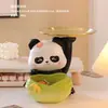 Porta llaves de panda Portabolígrafos Adornos Lindo Creativo Gama Alta Decoraciones de Escritorio para Sala de Estar Regalos para Compañeros