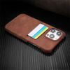 Para iPhone16promax Piel Sensible Oveja Baba Piel Tarjeta de Presentación Funda de Teléfono Apple 15 Resistente a Caídas 13 Funda Protectora