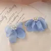 Pendientes Súper de Hada con Borlas Florales, Pendientes Frescos y Elegantes Estilo Bosque, Pendientes de Nicho de Gama Alta al por Mayor para Mujeres