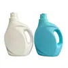 Fabricante de Botella de Detergente para Ropa de 2 Litros Venta al por Mayor Cubo de Embalaje de Plástico con Tapa Jarra Portátil Botella Dispensadora de Agente de Limpieza Diario