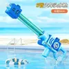 Pistola de Agua de Gran Capacidad y Largo Alcance Modelo Nuevo Transfronterizo Cañón de Agua Juguete Gadget de Lucha con Agua Estilo Gatling Venta al por Mayor