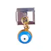 Nueva Serie de Colgantes para Pulsera Modular Estilo Italiano Serie Ojo del Diablo Cadena de Ensamblaje Personalizada