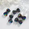 Lazo Acrílico Degradado de Dos Colores Cuentas Hecho a Mano Accesorios para Joyería DIY Gelatina Transparente Cuentas Sueltas Venta al por Mayor