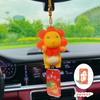 Colgante de coche con forma de dragón de leche auténtico y bonito, decoración creativa para el interior del coche, suministros para espejo retrovisor, venta al por mayor