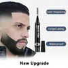 Pluma Rellenadora de Barba East Moon, Pluma Desmontable y Fácil de Usar Que Crea Fácilmente una Línea de Cabello y Barba Densa