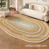 Dropshipping Transfronterizo Alfombra de Imitación Irregular Cachemir Sala de Estar Mesa de Café Sofá Manta Resistente a Manchas y Fácil de Cuidar Dormitorio Alfombra de Cabecera
