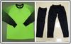 Traje de portero de fútbol 210, traje de portero, traje de portero de fútbol, traje de manga larga, tallas L-4XL