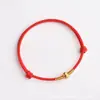 Tobillera de Hilo Rojo para Parejas en su Año Zodiacal, Pulsera Sencilla de Verano con Cuentas de la Suerte para Hombres y Mujeres, Joyería Fina de Cuerda para el Tobillo, Regalo para Mejores Amigos