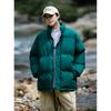 Abrigo acolchado de plumón para pareja, abrigo acolchado de algodón de invierno para hombre, suelto, chaqueta acolchada de algodón, nuevo abrigo de moda de invierno 2023, estilo Hong Kong, marca