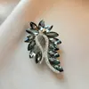 Elegante y lujoso broche de collar estilo vintage, accesorio exquisito de alta gama para fiestas nocturnas y reuniones anuales, accesorio de broche de vestir con clase
