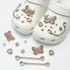 Sapatos de Caverna Acessórios DIY Estilo Chanel Acessórios Removíveis Flor de Sapato Flor de Pérola Acrílica Acessórios Decoração de Sapato