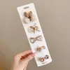 Pinza Lateral de Caricatura de Dopamina para Niños Lindo y Sencillo Nuevo 2026 Pasador de Flor Pinza para el Cabello de la Frente sin Rastro Accesorio para el Cabello