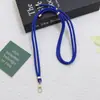 Nuevo Lanyard Tejido Multicolor Simple Huayang para Teléfono Móvil, Funda de Teléfono, Correa para Botella de Agua, Correa Cruzada, Colgante Largo, Antiperdida