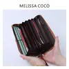Cartera Retro de Nuevo Estilo Transfronteriza para Mujer, Gran Capacidad, Múltiples Ranuras para Tarjetas, Bolso de Mano Tipo Acordeón, Hebilla de Moda, Cremallera, Portadocumentos