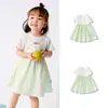 Vestido de Niña Balabala Falda de Bebé Vestido de Princesa Infantil 2025 Nueva Moda de Verano Elegante y a la Moda