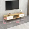 Mueble de TV moderno minimalista nórdico para sala de estar apartamento pequeño mueble de TV y mesa de centro juego muebles simples mueble de suelo lujo ligero