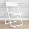 Silla Plegable Verano Respaldo Hogar Oficina Estudio Dormitorio Conferencia Silla de Computadora Taburete Balcón Portátil Individual Simple