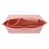 Bolsa de Maquillaje de Fieltro Bolsa Longchamp Bolsa Dentro de Bolsa Compartimentos Múltiples Gran Capacidad Bolsa Organizadora con Forro Tipo Empanada Bolsa de Inserción de Fieltro