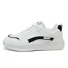 Zapatillas de verano finas para mujer W006 2026 nuevas versátiles transpirables zapatos blancos ligeros planos casuales zapatos de verano para mujer