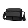 Bolso Cruzado para Hombre de Nuevo Estilo Transfronterizo, Gran Capacidad, Multicapa, Ligero para Exteriores y Viajes Diarios, Bolso de Hombro, Bolso de Hombro con Almacenamiento
