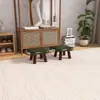 Bancos de Madera Maciza para Uso Doméstico, Taburetes Bajos Acolchados Suaves, Bancos para Mesa de Centro de Sala de Estar, Reposapiés para Sofá, Bancos para Cambiarse de Zapatos, Taburetes Pequeños, Venta al por Mayor de Fábrica