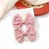 Lazo de tela floral fresca lindo pasador bordado para niños bebé versátil pasador para pelo suelto accesorio para el cabello 3556