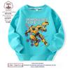 Suéteres de Dibujos Animados de Abejorro para Niños Otoño e Invierno 2025 Nuevos Suéteres Bonitos de Estilo Coreano Casual Camisetas Básicas