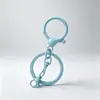 Hebilla de Bombilla de Metal Colorida para Mochila Bolso Hebilla Hecha a Mano DIY Juguete Colgante para Muñeca Llavero de Cangrejo