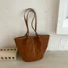 Bolso de Terciopelo Gamuzado para Mujer 2026 Nuevo Otoño de Gama Alta Retro Bolso de Hombro Único Bolso Tote de Gran Capacidad Bolso para el Trabajo