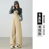 Petos vaqueros casuales relajados estilo retro americano para mujer, nuevo jumpsuit versátil y elegante para el verano 2026, rejuvenecedor