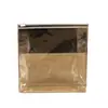 Bolsa de Empaque Cosmético Transparente de PVC Personalizada Bolsa de Plástico Impermeable Estéreo Bolsa Transparente con Cierre Bolsita de PVC con Cierre