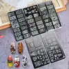 Suministro Transfronterizo de Juegos de Placas de Estampado para Uñas, Plantillas DIY de Transferencia para Uñas, Venta al por Mayor de Fabricantes
