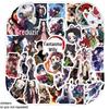 50 peças anime Ghost Blade anime cartoon graffiti adesivos notebook cartão caso de telefone adesivos à prova d'água atacado