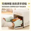 Guantes de Silicona Aislantes de Calor de Cinco Dedos Resistentes a Altas Temperaturas para Uso en Cocina, Antideslizantes y Resistentes al Calor, Adecuados para Hornos de Microondas y Horneado