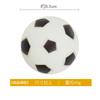 Brinquedos sonoros para animais de estimação direto da fábrica 8,5 cm bola de futebol de vinil cães médios e grandes resistentes à mordida molares brinquedos sonoros para cães
