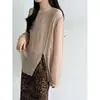 Conjunto de Dos Piezas de Verano para Mujer Luxi Estilo Suave Caída Transparente Blusa + Falda de Cola de Pescado Floral de Cintura Alta 263950