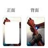 Juego de tarjetas de animación de mundo paralelo de la expedición del héroe de Marvel Spider-Man, bolsa para tarjetas de comida para estudiantes, juego de tarjetas de autobús con cordón largo