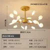Lustre de cristal estilo francês JOICO todo em cobre, luxo leve, luminária de sala de estar minimalista de alta qualidade para villa, estilo vintage creme