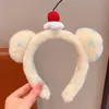 Diadema linda de Conejo Policía con Sombrero, Diadema de Orejas de Conejo, Pasador para el Cabello de Desempeño Infantil, Accesorio para el Cabello para Fotos en Parque de Atracciones