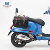 Coche muscular Wolf adecuado para Vispa VespaGTS300 bolsa de lona modificada bolsa lateral caja de borde lateral documento impermeable