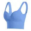 Sutiã de peça única sem aro esportivo ajuste yoga sono fitness sustentação sexy colete longo sutiã feminino