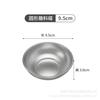 Vajilla de Acero Inoxidable 304 Estilo Retro Estilo Industrial Tazón Plato Tenedor Cuchara Palillos Gris Copo de Nieve Traje para Picnic al Aire Libre Camping