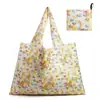 Nueva Bolsa de Compras Plegable Ecológica Bolso de Mano Satchel de Tela Oxford 210D Bolsa de Almacenamiento Gran Capacidad Bolsa de Compras para Supermercado