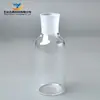Matraz de Cuarzo Transparente Botella de Combustión de Vidrio de Cuarzo Triangular Aparato de Reflujo Matraz Cónico de Cuarzo Instrumento de Laboratorio