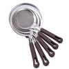 Colador de Malla con Logo Láser Cocina Mango Resistente al Calor Montaje en Pared Filtro Colador de Acero Inoxidable Colador 304 Acero Inoxidable