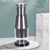 Prensa de Ajo Cuchillo de Acero Inoxidable Herramienta de Cocina Multifuncional para Picar Verduras, Triturar Ajo, Cortar Cebollas y Triturar Ajo
